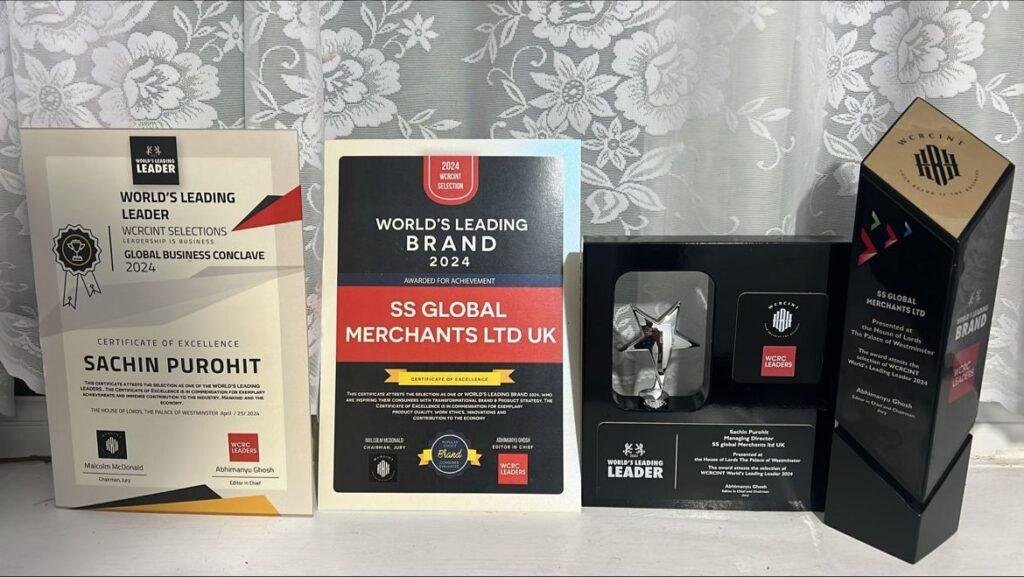 Winners of WCRC Intelligence World's Leading Brands and Leaders 2024