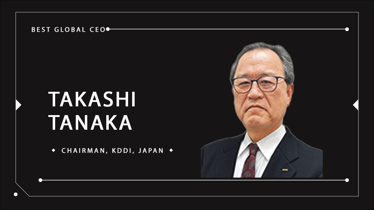 Takashi Tanaka: Architect of KDDI’s Global Transformation and Sustainability Leadership