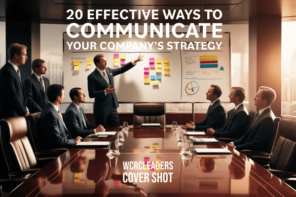 20 Effective Ways to Communicate Your Company’s Strategy