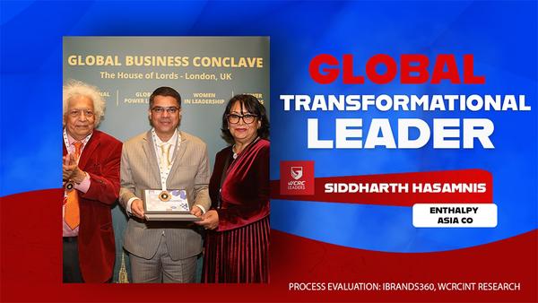 Global Transformational Leader 2025: Siddharth Hasamnis: Pioneering Global Transformation in a Dynamic Business Landscape