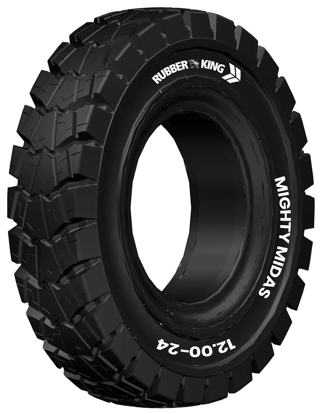 Rubber King Mighty Midas 12.00-24 solid tyre